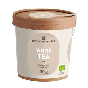 Biała herbata Brown House & Tea White Tea 30g - opinie w konesso.pl