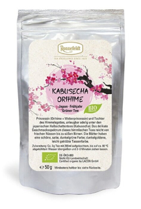 Herbata zielona Ronnefeldt Kabusecha Orihime BIO 50g - opinie w konesso.pl