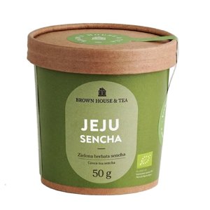 Zielona herbata Brown House & Tea Jeju Sencha 50g - opinie w konesso.pl
